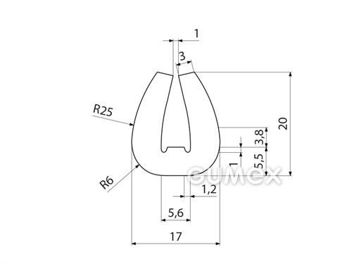 SILIKONPROFILE U-FORM